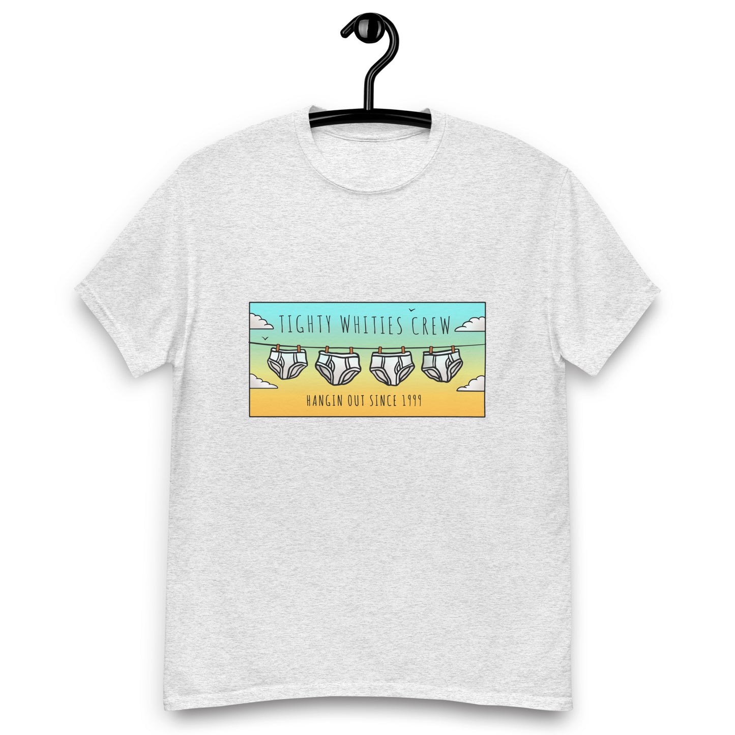 Men's Tighty Whities Crew classic tee